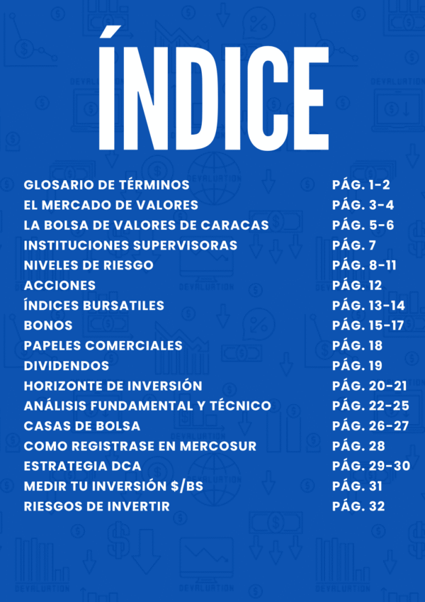 INVERTIR EN BOLSA DE VALORES VENEZOLANA (Guía para principiantes) - Imagen 3